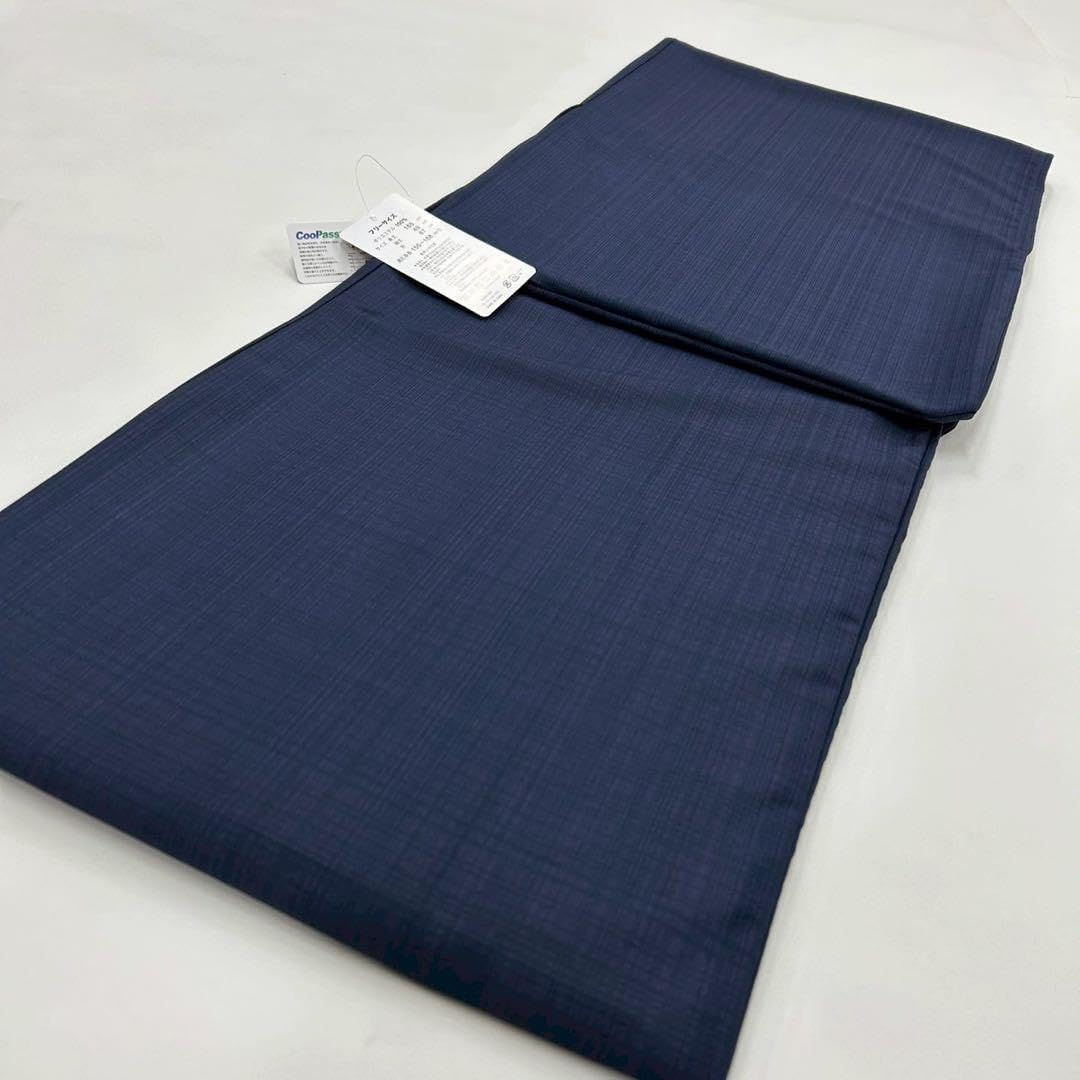 浴衣 夏 単着物 紺色 吸湿速乾 クール素材 浴衣単品 0520② 浴衣 夏 単